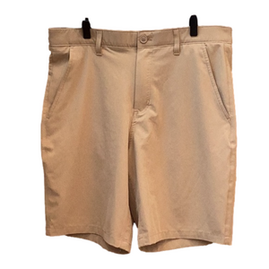Rorie Whelan lightweight tan/khaki golf shorts, men’s size 34